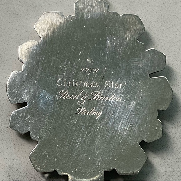 Vintage Silver Ornament - Picture 2 of 3